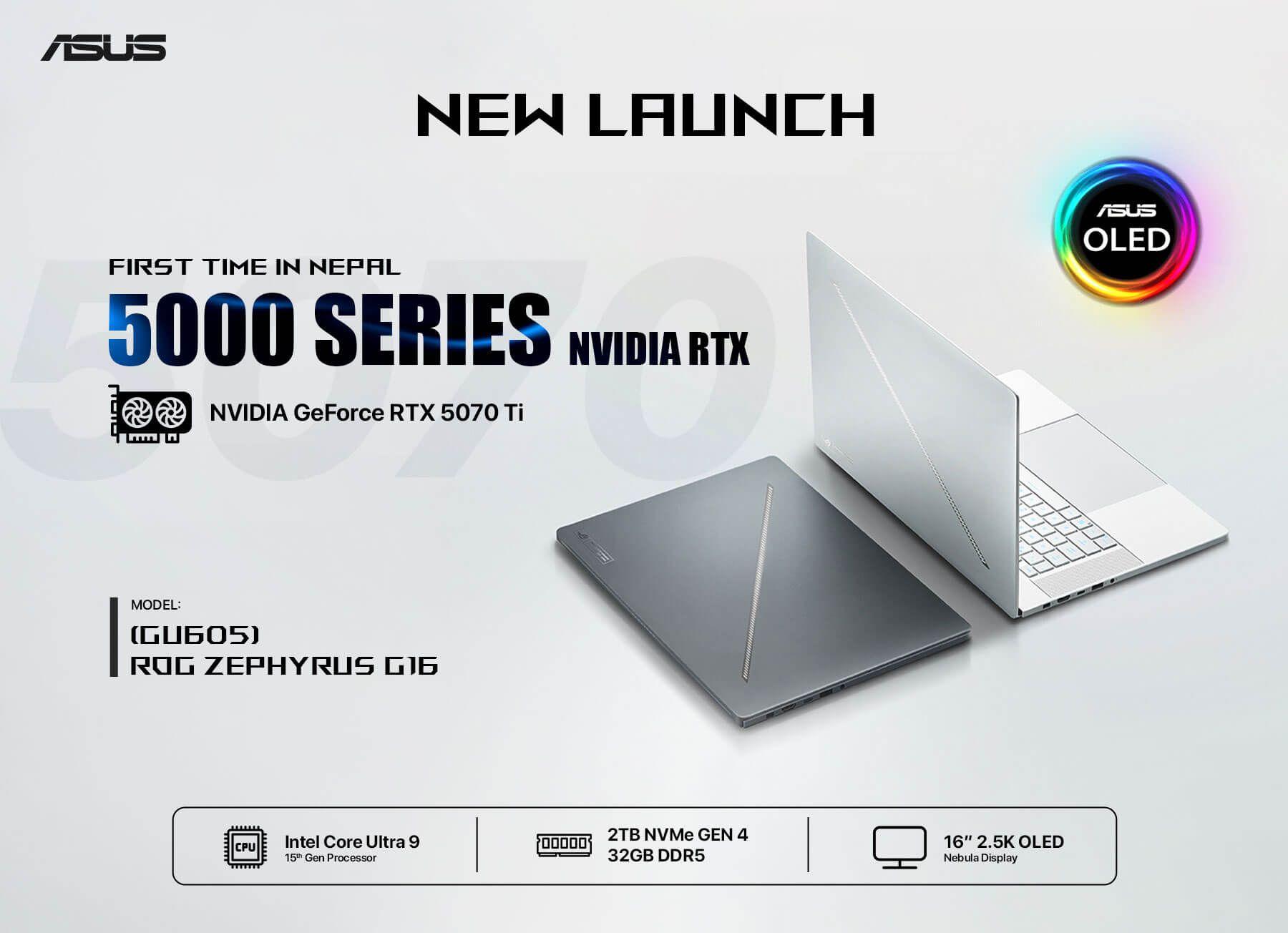 Asus ROG Zephyrus G16 2025 GU605